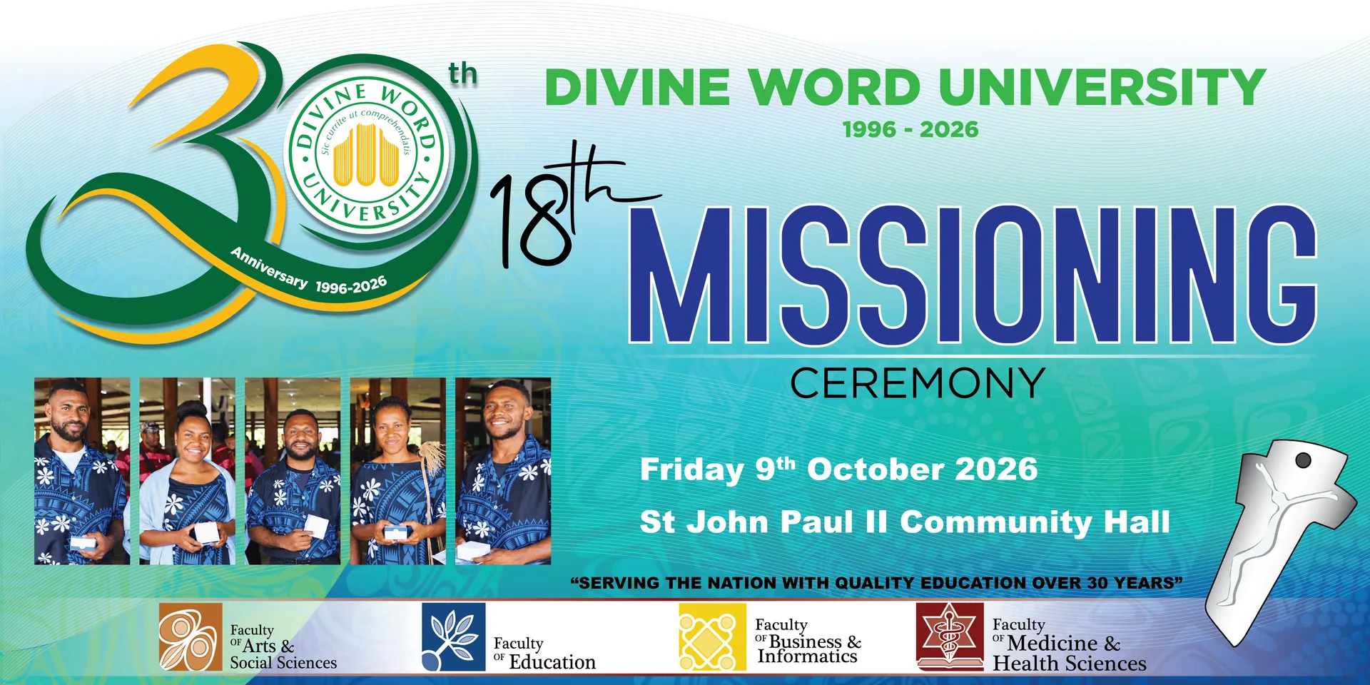 DWU, Madang Campus set to host it's 18th Missioning Ceremony